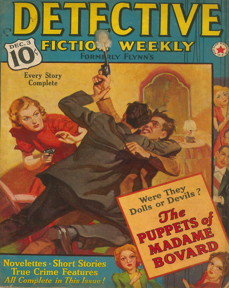 Detective Fiction Weekly Puppets