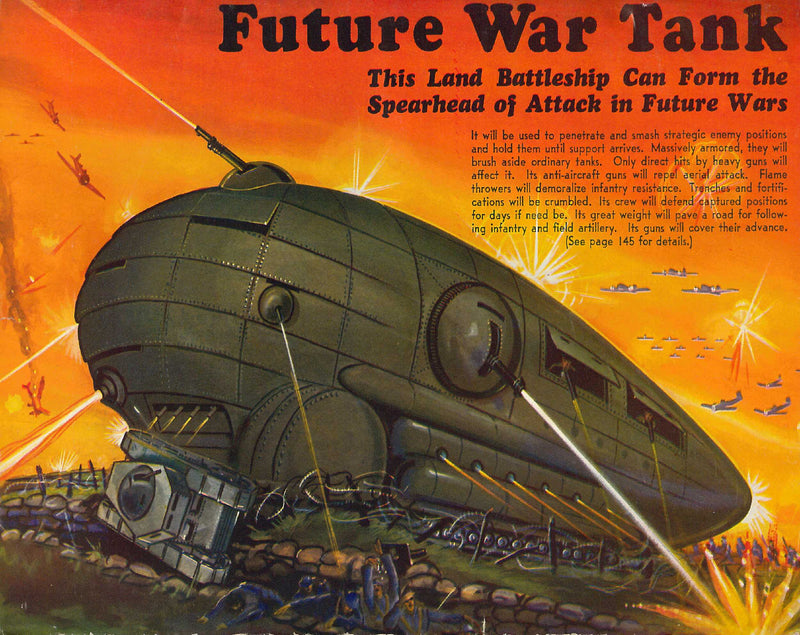 Future War Tank