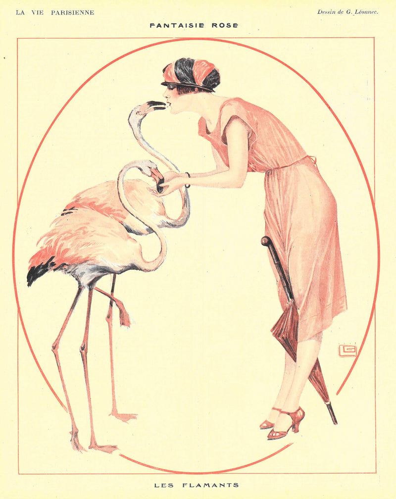 La Vie Parisienne - Flamingos