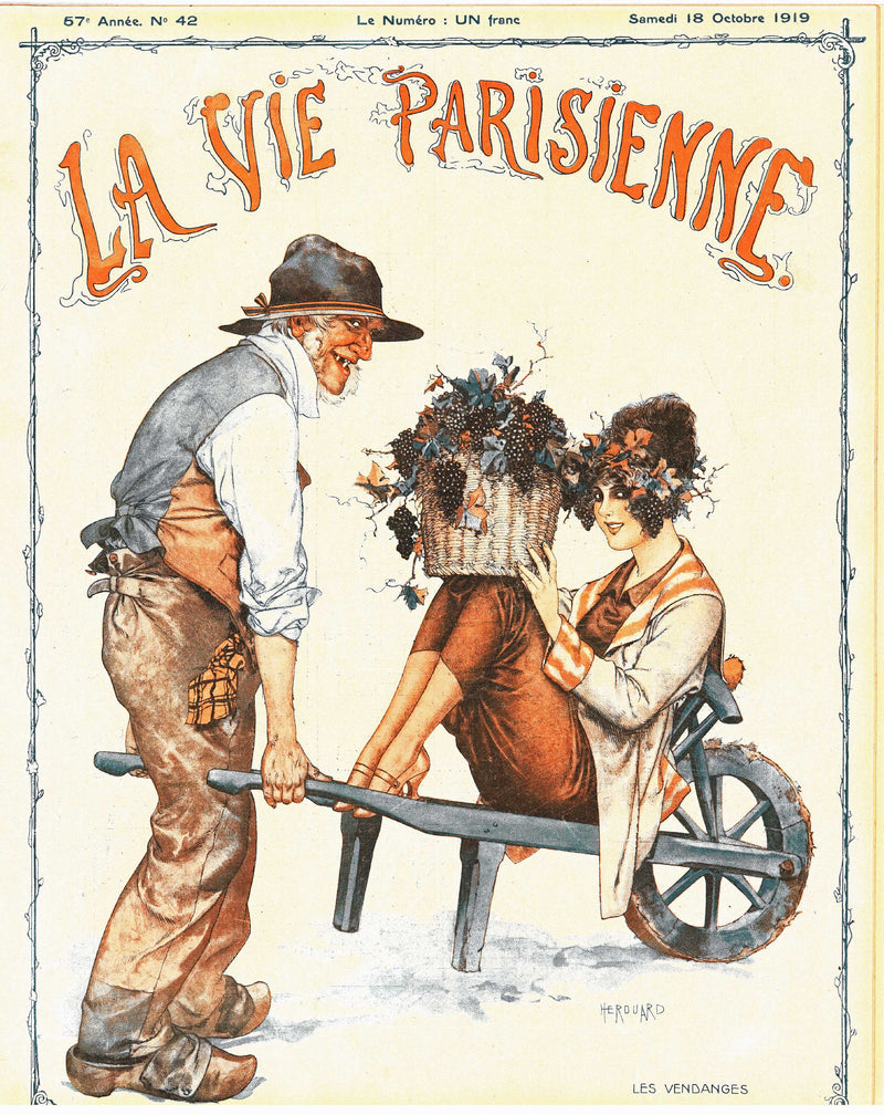La Vie Parisienne - Wheelbarrow