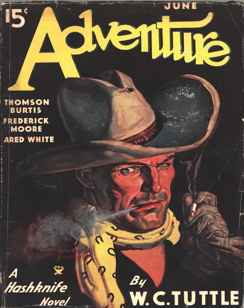 Adventure - Cowboy Blowing Smoke