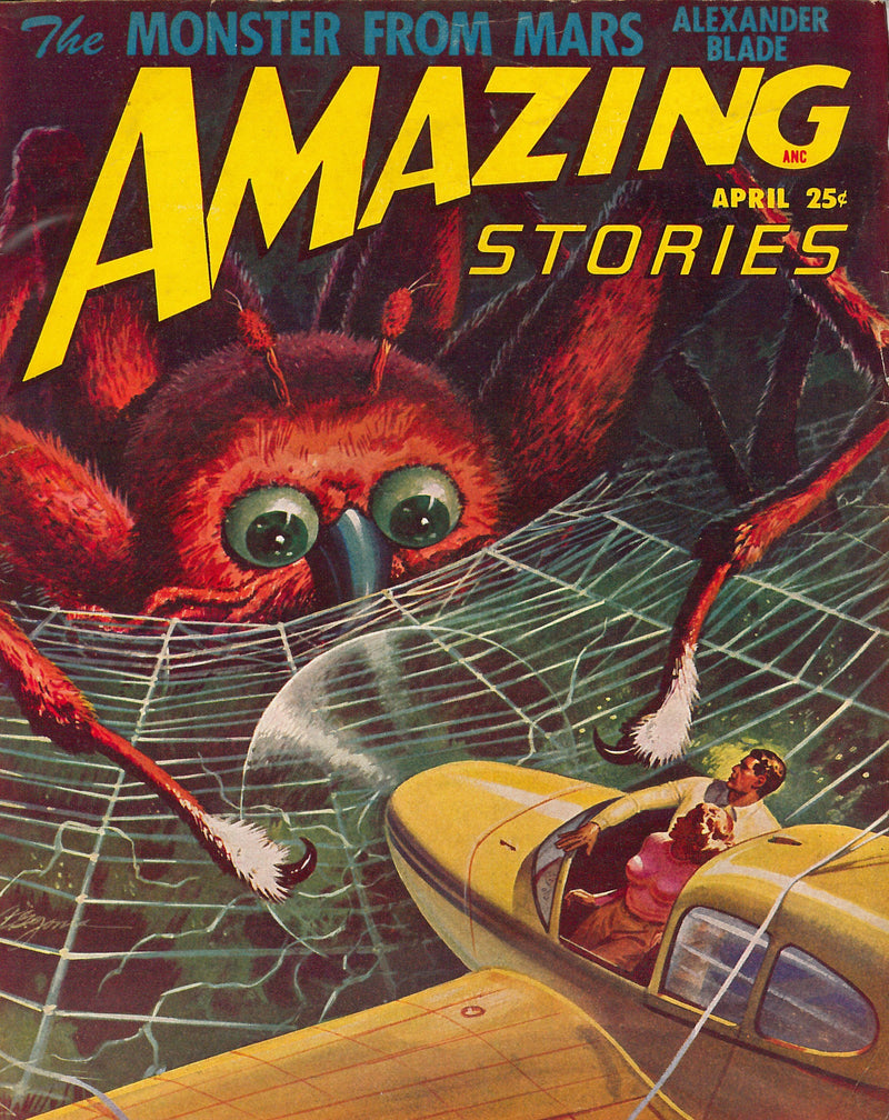 Amazing Stories - Spider Web Plane