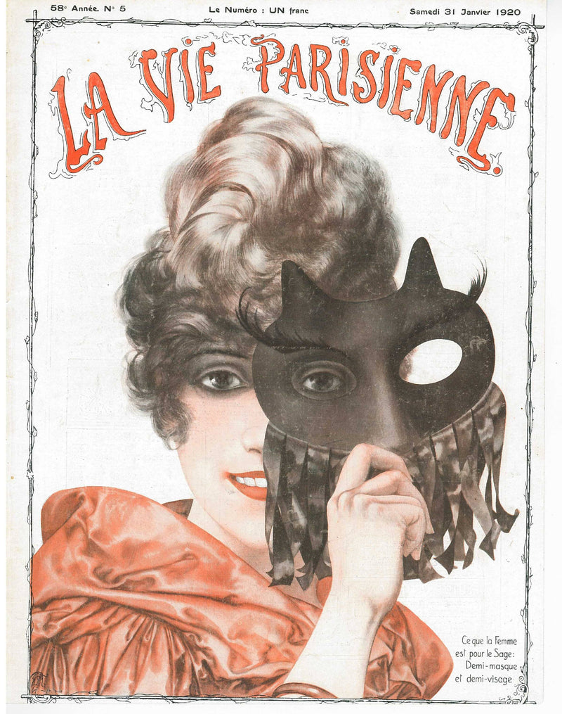 La Vie Parisenne - Mask 2