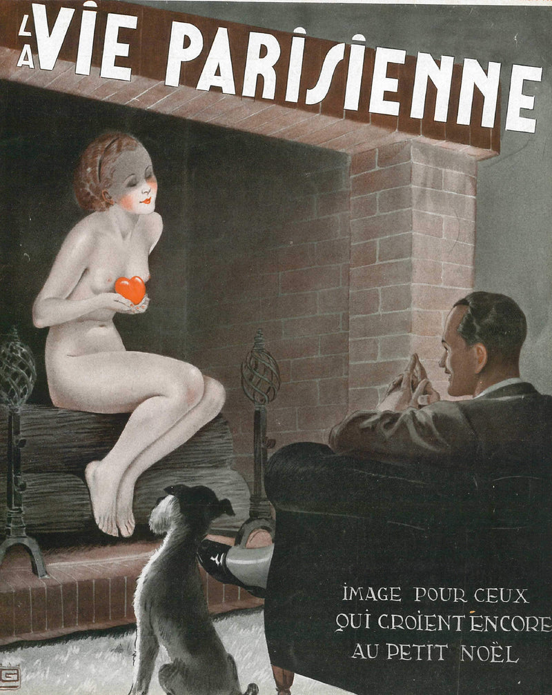 La Vie Parisenne - Fireplace