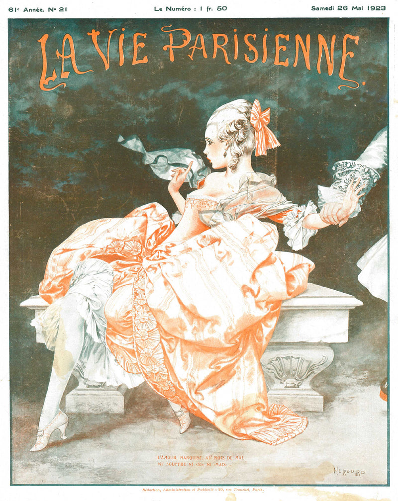 La Vie Parisenne - Lady in Orange