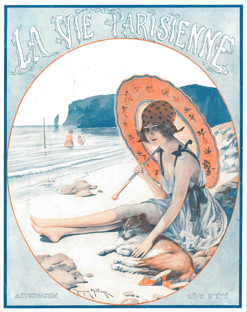 La Vie Parisenne - Beach Umbrella