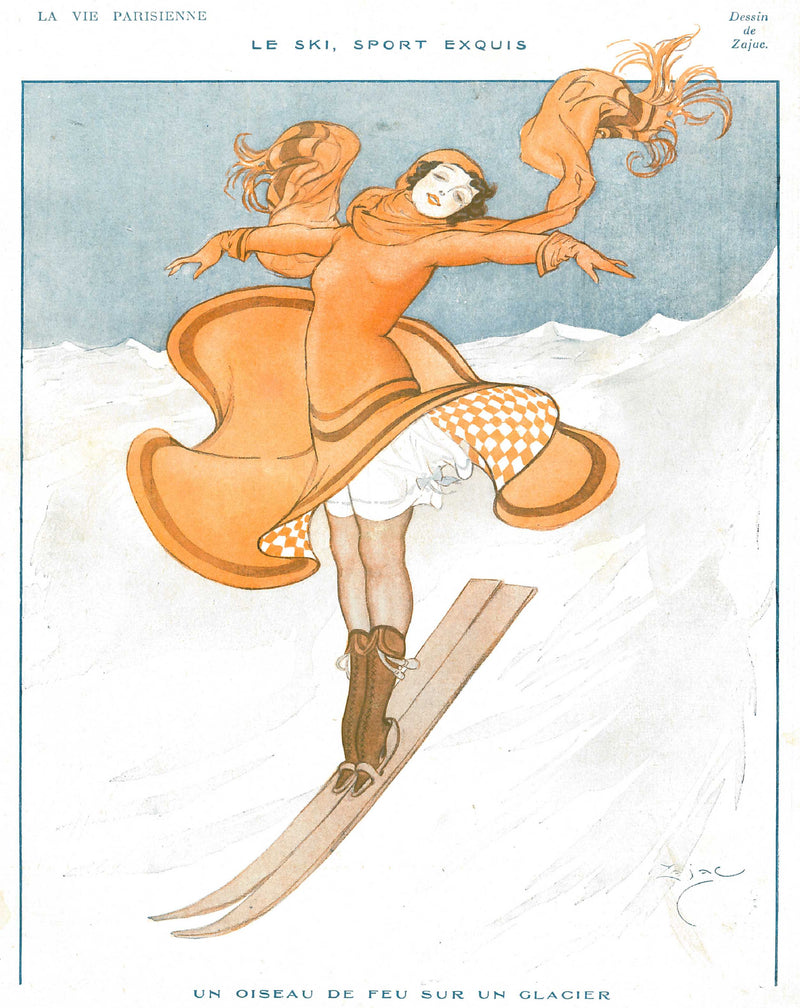 La Vie Parisenne - Ski Girl
