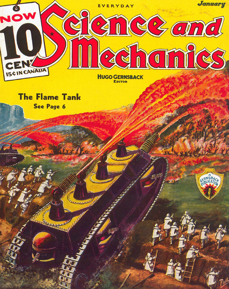 Science and Mechanics - Flame Tank